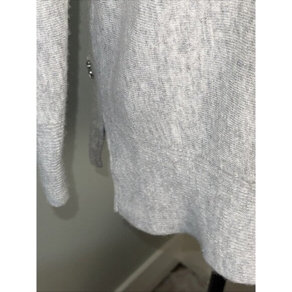 JOULES KNITWEAR Womens Size 10 Mock Cowl Neck Sweater Gray ECU Soft - Picture 8 of 11